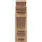 Ekena Millwork 6-in W x 18-in D x 18-in H Balboa Trad Rough Cedar Woodgrain TimberThane Outlooker, Primed Tan OUTUR060X18X18BOA04RCPR - alternate 6